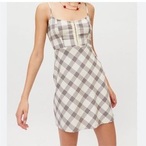 Urban Outfitters Women’s Sleeveless Mini Flare Y2K Retro Cruise Dress Size Small